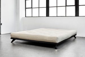 Senza Futon Bed with black finish
